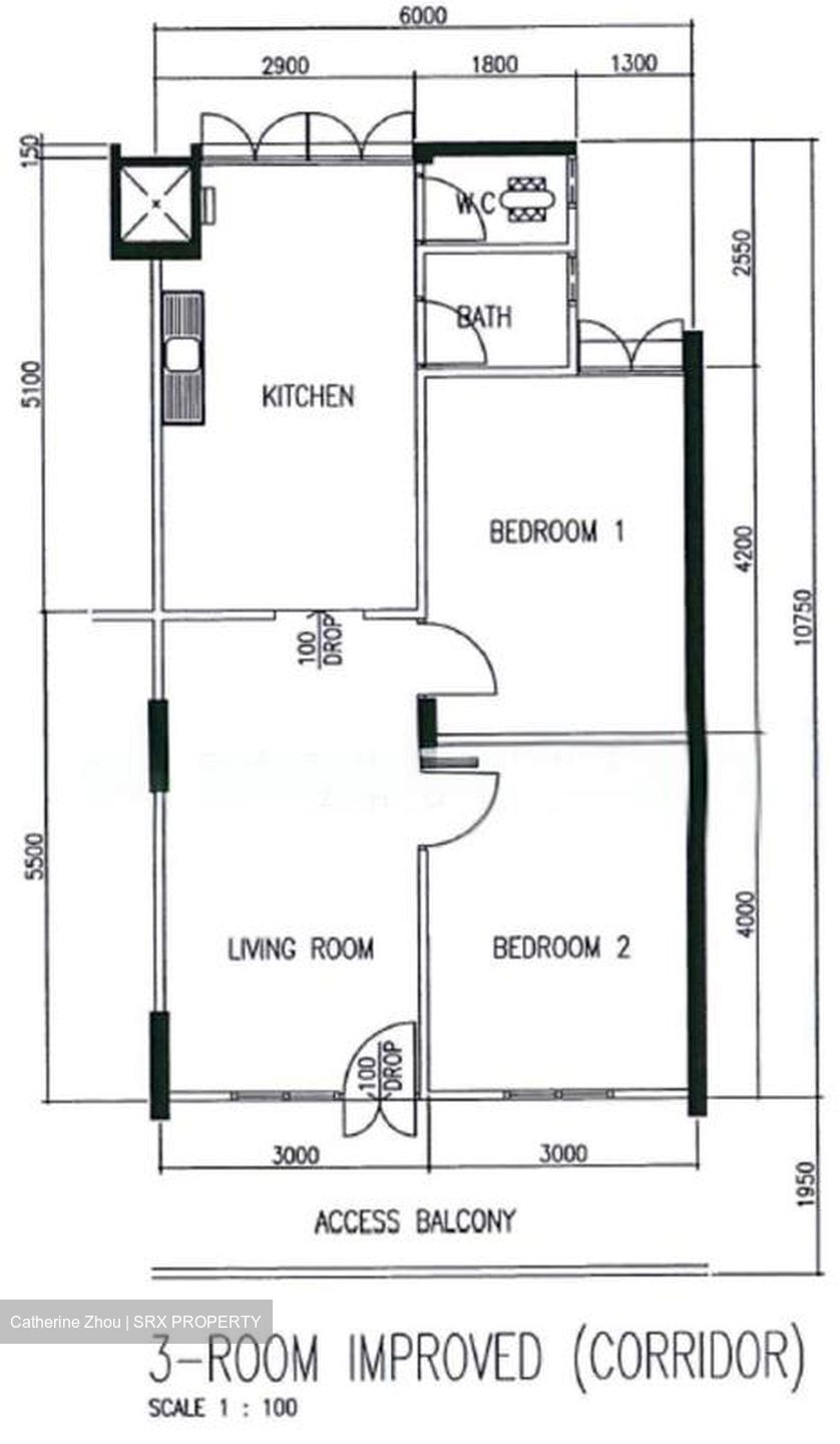Blk 1 Haig Road (Geylang), HDB 3 Rooms #526838891